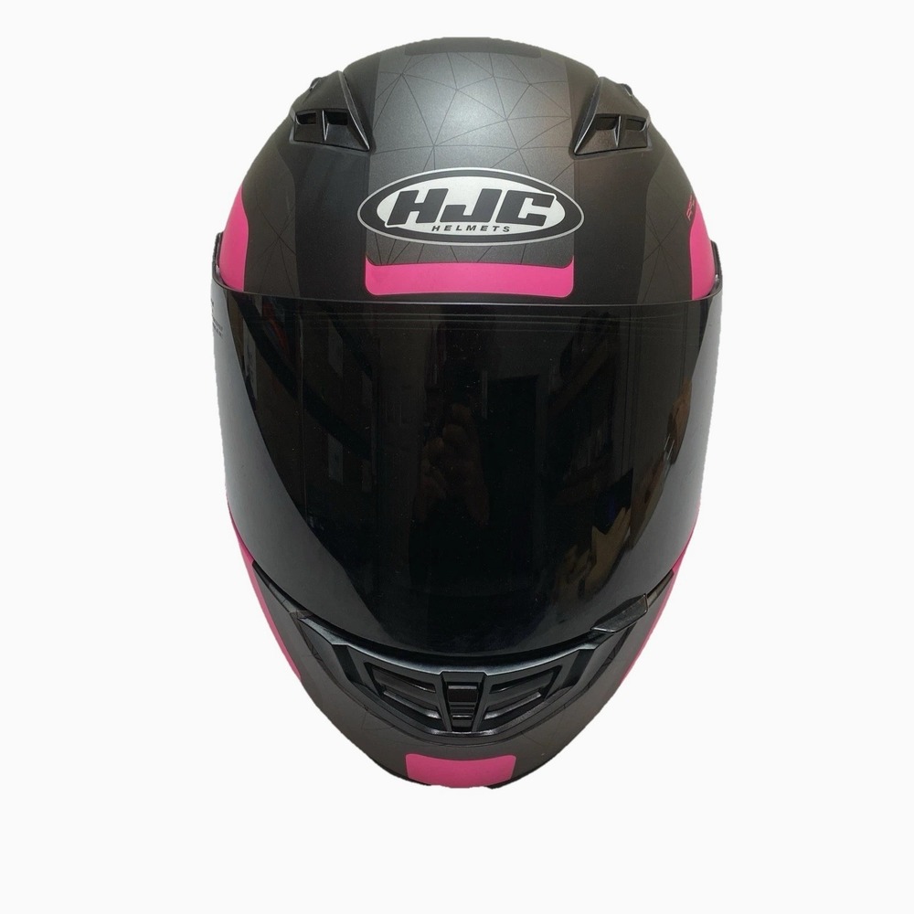 HJC HJ-09 Helmet Size Small Black/Pink DOT Certified Motorcycle
